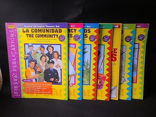 Fiesta esl bilingual books lot - bilingual,